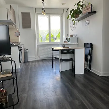 Joli T1 Avec Parking Gratuit דירה